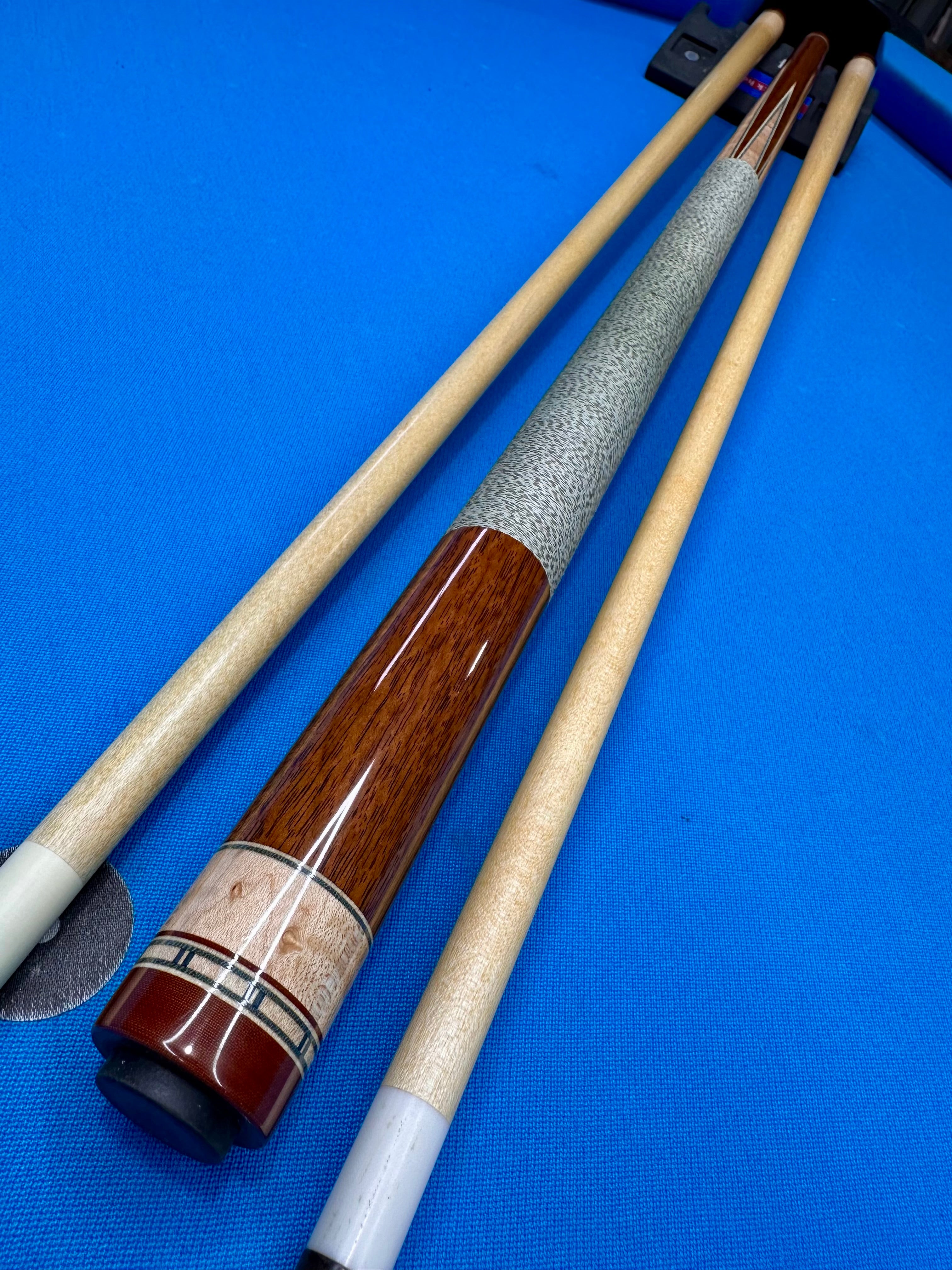 1994 Southwest Cue. Goncalo Alves and Birdseye maple.
