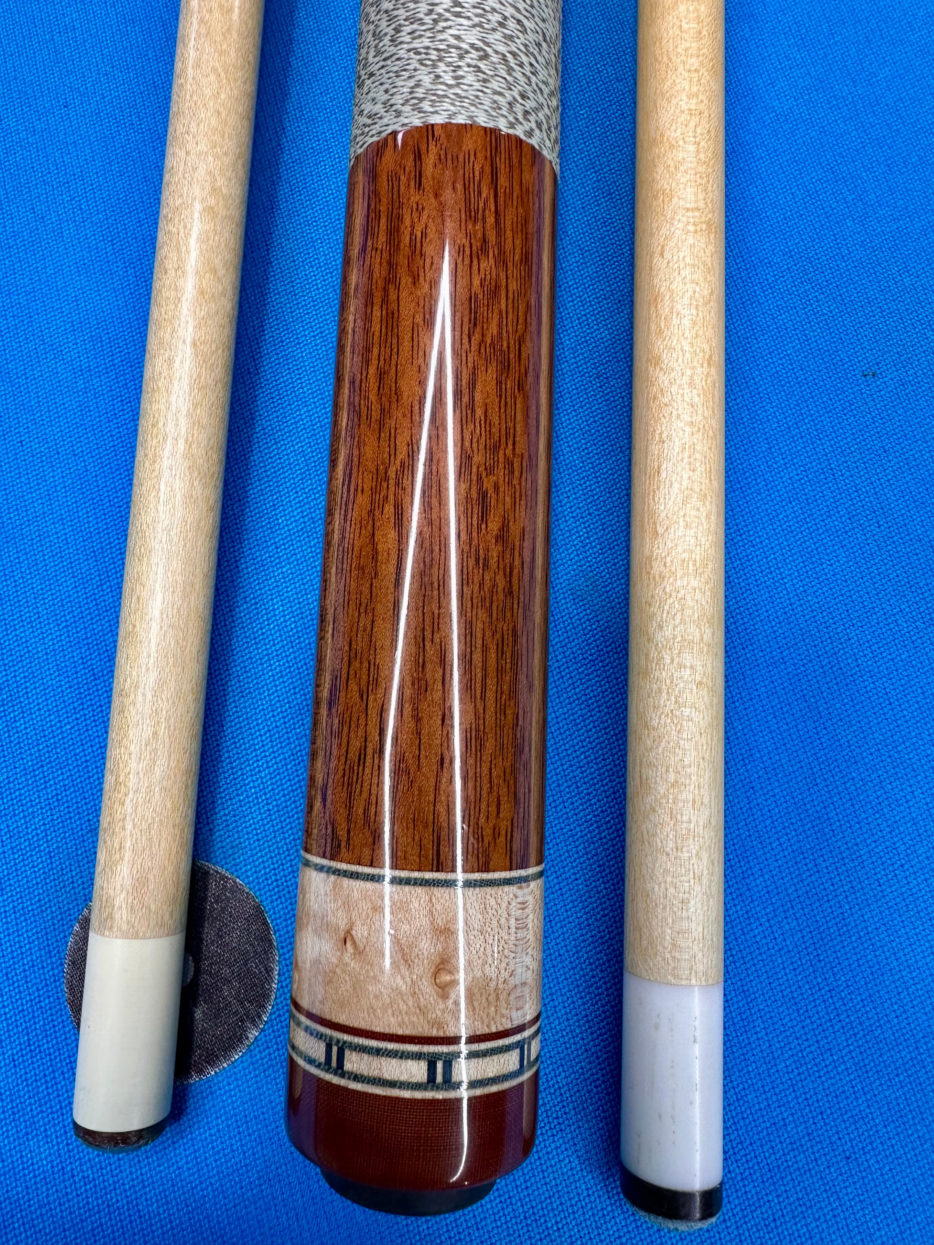 1994 Southwest Cue. Goncalo Alves and Birdseye maple.