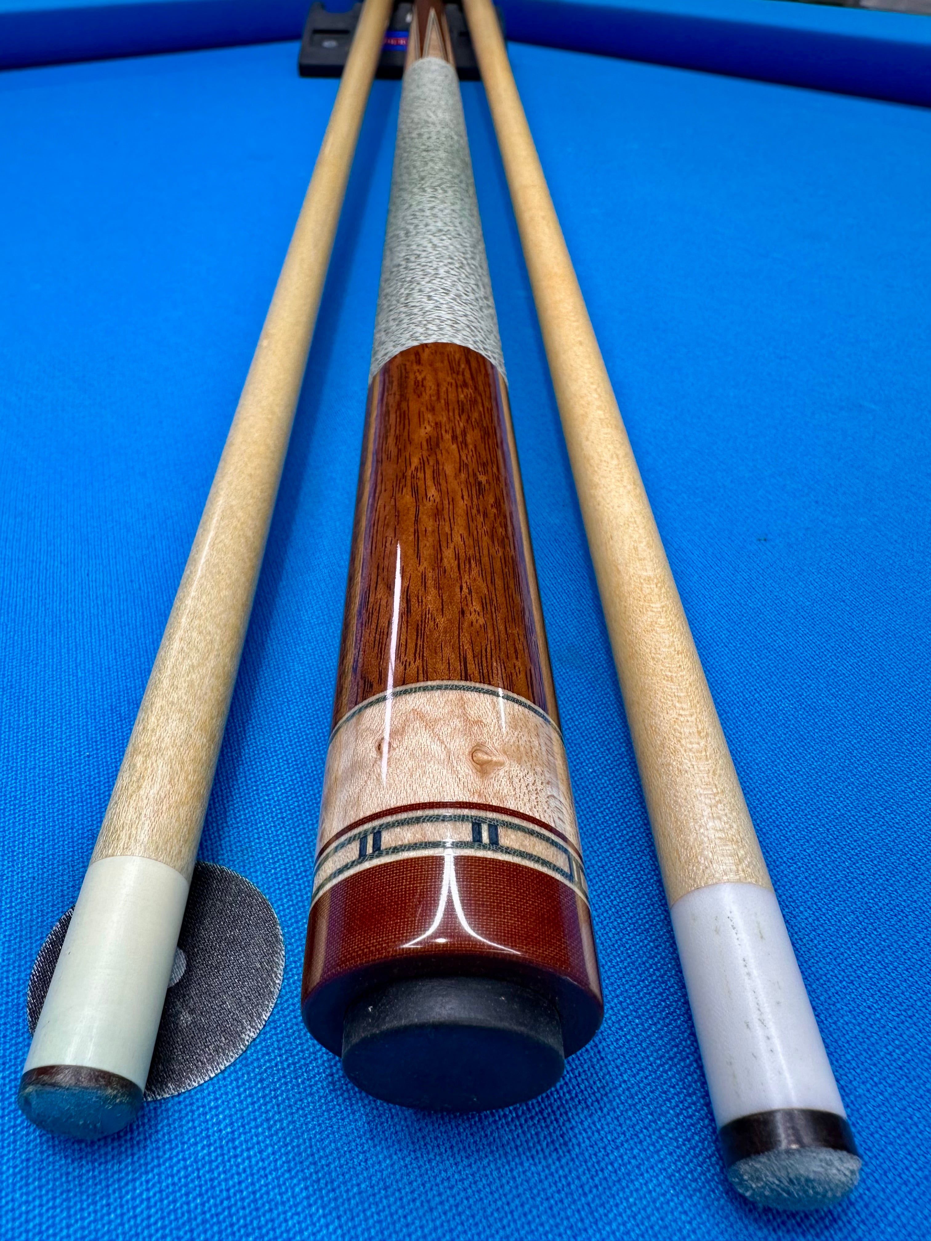1994 Southwest Cue. Goncalo Alves and Birdseye maple.