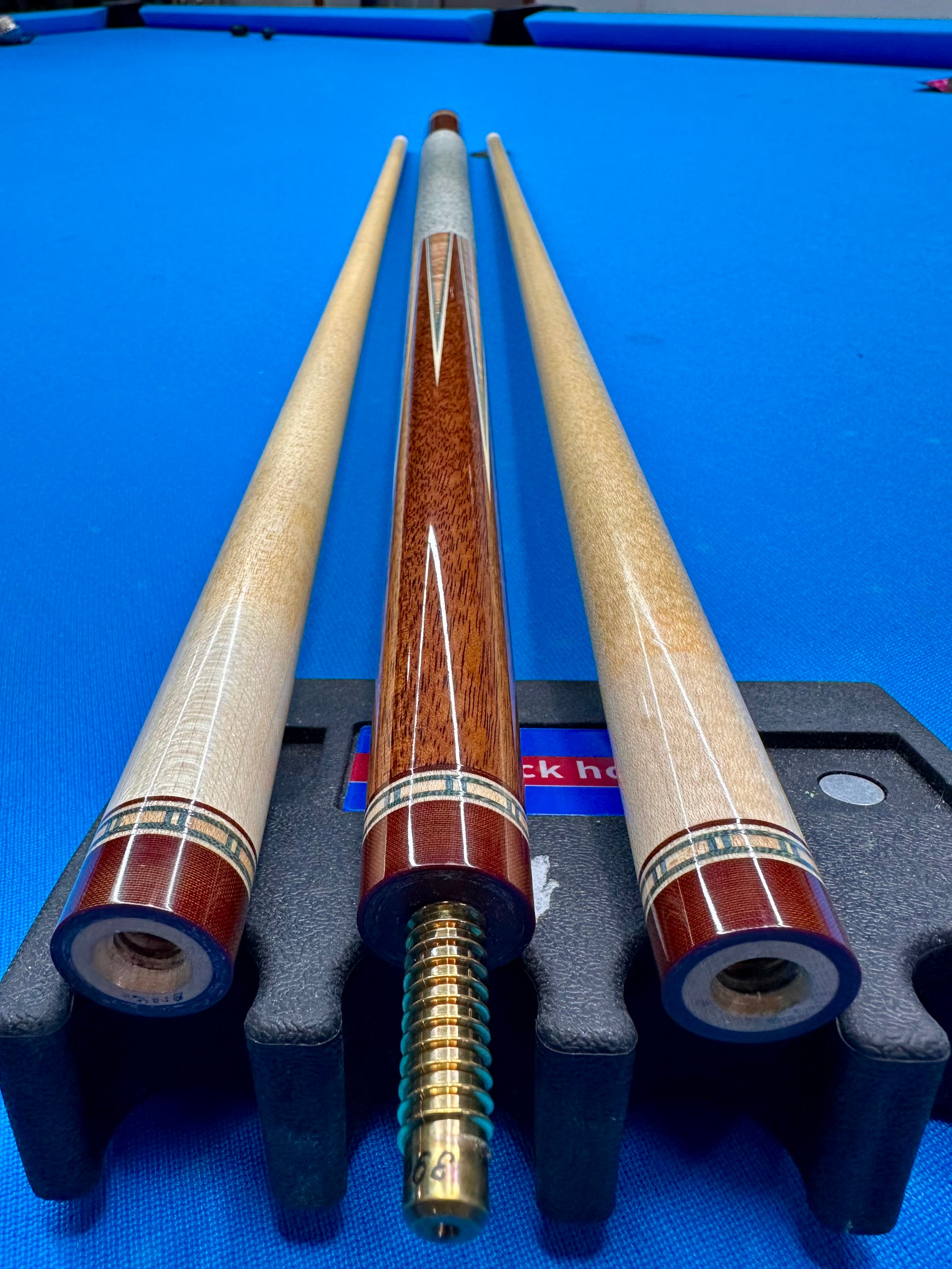 1994 Southwest Cue. Goncalo Alves and Birdseye maple.